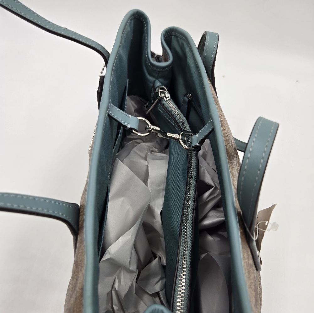 Coach PVC Drawstring Carryall Canvas - Picture 5 of 16